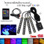 Elit ไฟสำหรับติดรถยนต์ พร้อมรีโมท สำหรับเปลี่ยนสีไฟ LED Strip Light RGB 12V