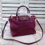 กระเป๋า pd nylon tessuto saffiano tote bag new 12" สีแดงเลือดหมู หนังอิมพอร์ท