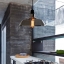 โคมไฟแขวนเพดานแก้ว Loft American [PL039]