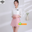 ชุดพนักงานนวดสปา ชุดพนักงานเสริมสวย ชุดทำงาน ชุดสูท ชุดฟอร์มพนักงาน SKU-01781 ฟ้า ชมพู ดำ S-4XL