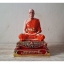รูปหล่อ หลวงพ่อสด วัดปากน้ำ ภาษีเจริญ เนื้อเรซิ่นลงสี - (หน้าตัก5นิ้ว ฐาน5×7นิ้ว สูง9.5นิ้ว)