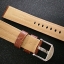 สายนาฬิกา Panerai แบบสายหนังลายจระเข้ สีน้ำตาล Size 22