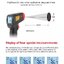 UNI-T Infrared Digital Temperature Meter เครื่องวัดอุณหภูมิแบบดิจิตอล UT306S เครื่องวัดอุณหภูมิเลเซอร์อินฟราเรดแบบไม่สัมผัสอุตสาหกรรม ปืนอุณหภูมิ Tester-50-50