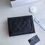 กระเป๋าสตางค์ cn caviar wallet สีดำ ใบสั้น งานดีสุด หนังอิมพอร์ทยยุโรป