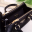 กระเป๋า pd saffiano double zip mini crossbody สีดำ