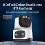 Vstarcam CS995DR (เลนส์คู่) กล้องวงจรปิดไร้สาย ความละเอียด 3MP(1296P) indoor มีAI+ คนตรวจจับสัญญาณเตือน