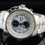นาฬิกา SEIKO Chronograph 100m Men's ระบบเข็มทิศ จับเวลา หน้าปัดขาว ที่สุดแห่งเทพ