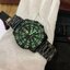 นาฬิกาผู้ชาย Luminox Quartz Man's Watch Mirror Swiss ตัวเลขเขียว