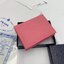 กระเป๋าสตางค์ pd saffiano wallet ใบสั้นแบบเปิดกระดุม