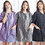 เสื้อคลุมผ้ากันเปื้อนช่างเสริมสวย ช่างตัดผม ช่างแต่งหน้า ช่างทำเล็บ KR6501004 สีภาพ ขนาดเดียว