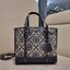 TORY BURCH PERRY MONOGRAM JACQUARD SMALL TRIPLE COMPARTMENT TOTE (แอดไลน์ก่อนสั่งซื้อ)