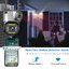 V380 กล้องวงจรปิดเลนส์คู่APP:V380 กล้องเชื่อมโยงเลนส์คู่แบบ4MP*2=8MP 10X ซูมออปติคอล PTZ IP Wi-Fi กล้องวงจรปิดกลางแจ้งกล้องวงจรปิดติดตามมนุษย์อัตโนมัติสำหรับสวนผลไม้ทุ่งหญ้า