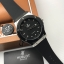 นาฬิกา Hublot ฺBig Bang Chronograph งาน Mirror Swiss Black สายซิลิโคนดำ หน้าดำ ขอบดำ