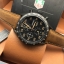 นาฬิกา Tag Heuer Carrera Calibre 16 Day - Date Chronograph Black Titanium - Automatic สายหนังหน้าดำ