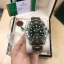 นาฬิกา Rolex รุ่น Submariner หน้าเขียว กรอบเพชรซีกเงินเขียว งาน Mirror Swiss