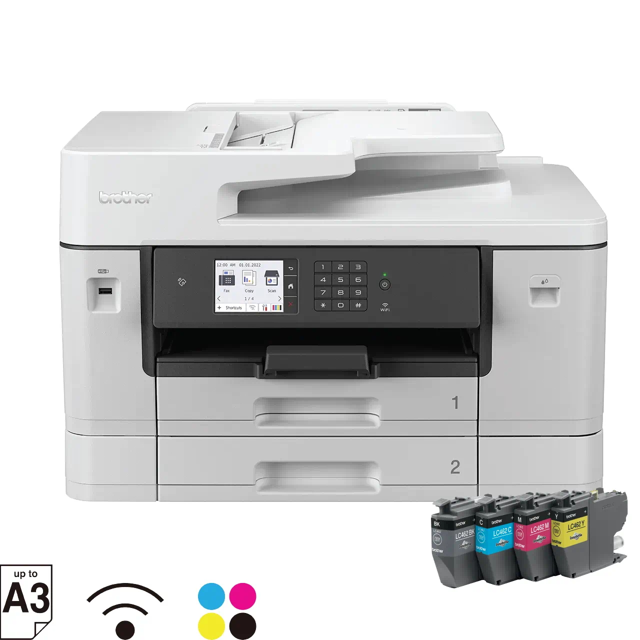 MFC-J3940DW เครื่องพิมพ์มัลติฟังก์ชัน อิงค์เจ็ท A3