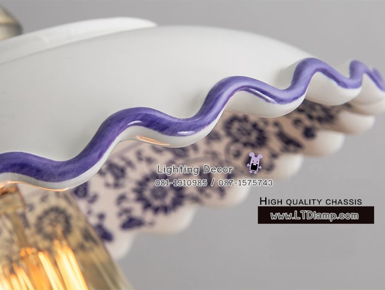 โคมไฟห้อยเพดาน โคมไฟร้านอาหารไทย